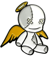 Oxy Angel Enamel Pins – Set of 2 (Mascot & Logo)