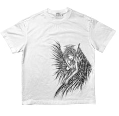 White Midnight Wings Tee